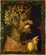 Giuseppe Arcimboldo Der Winter oil on canvas